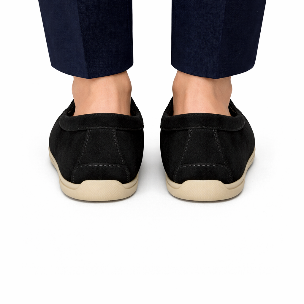 Valmont | Nubuck Suede Retro Loafers