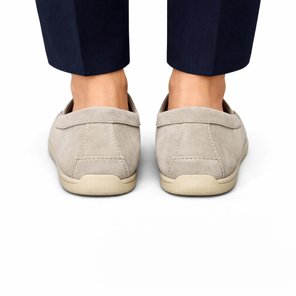 Valmont | Nubuck Suede Retro Loafers