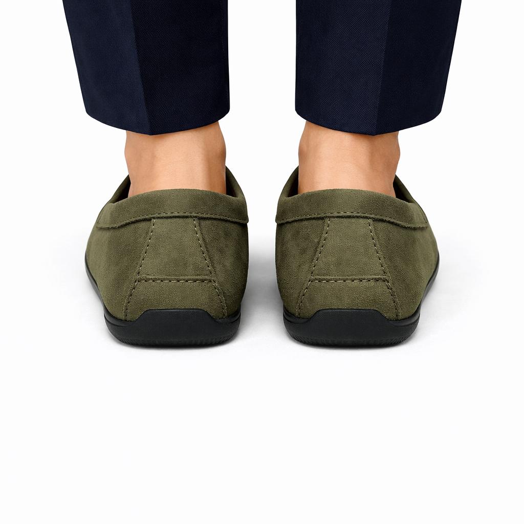 Alviero | Suede Leather Driving Loafers