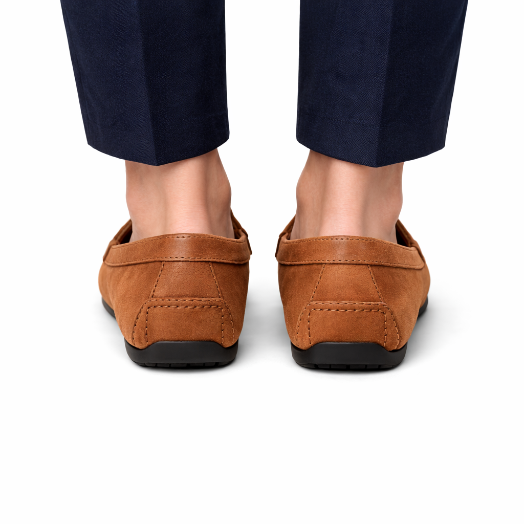 Alviero | Suede Leather Driving Loafers