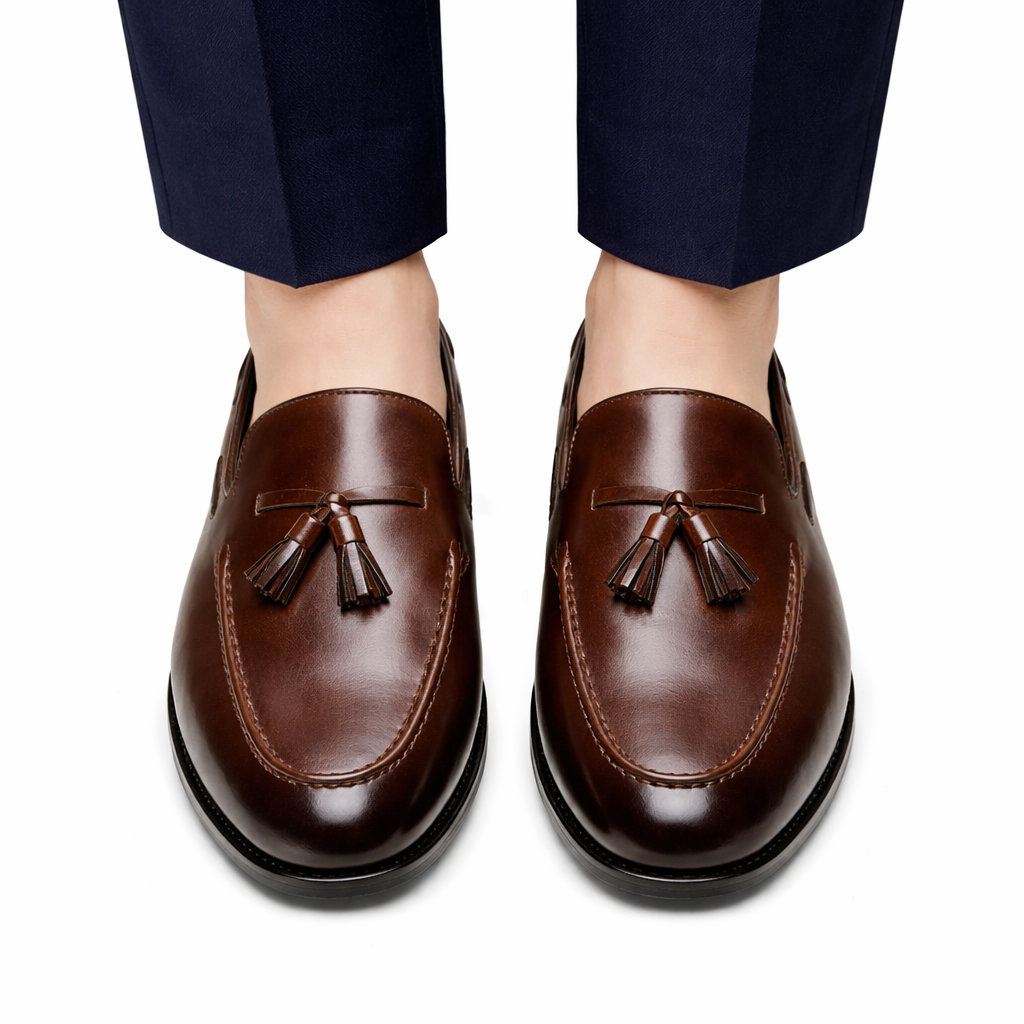Kensington | British Tassel Brogue Leather Shoes