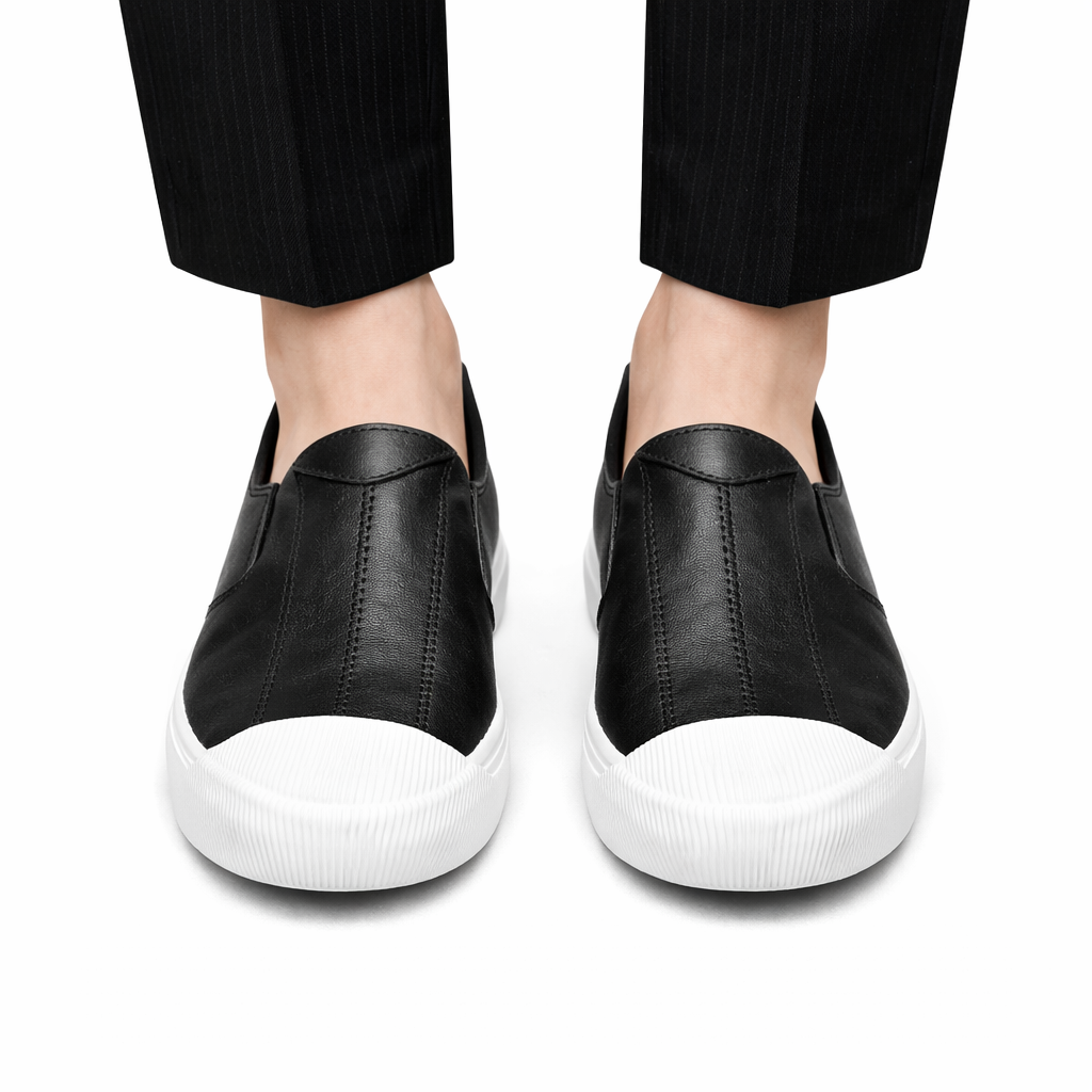 Cavero | Lightweight PU Leather Slip-On Loafers