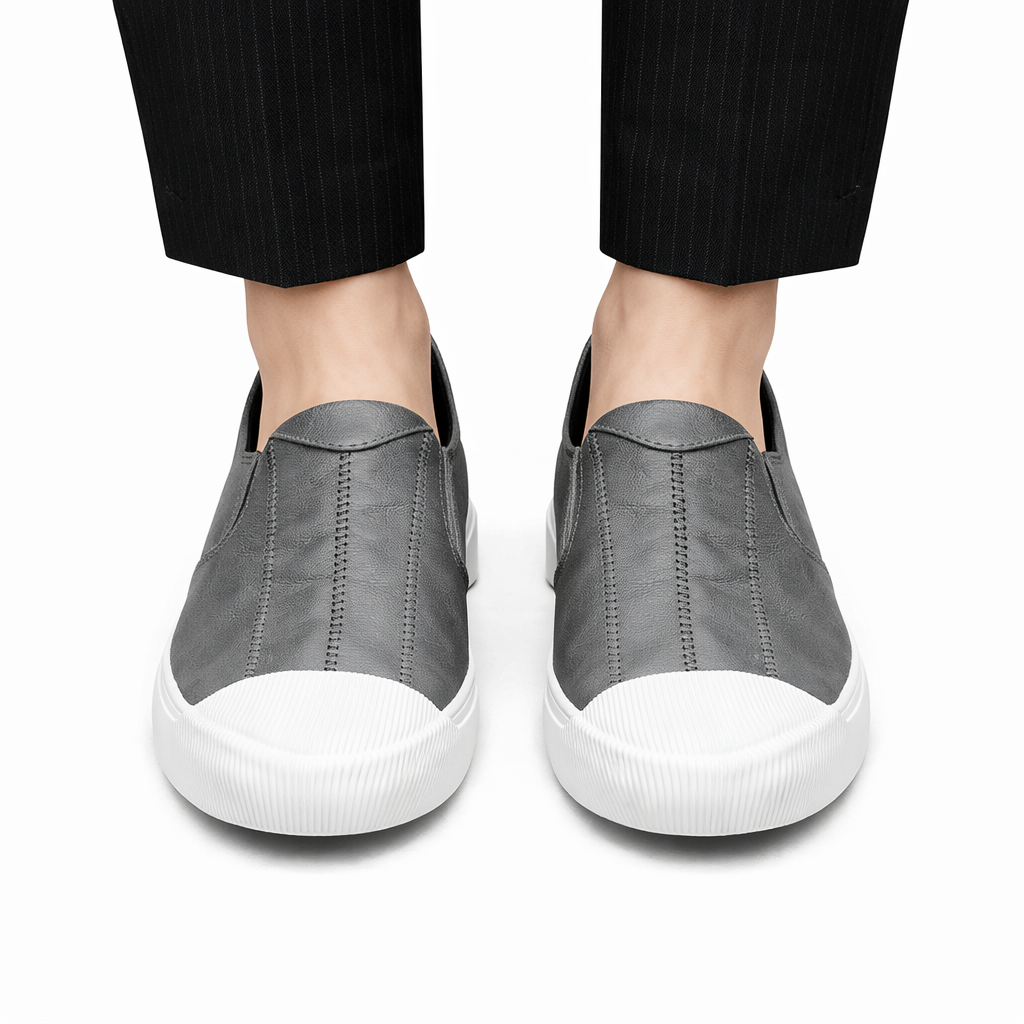 Cavero | Lightweight PU Leather Slip-On Loafers